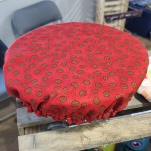 Reusable Red Bowl Storage Cover